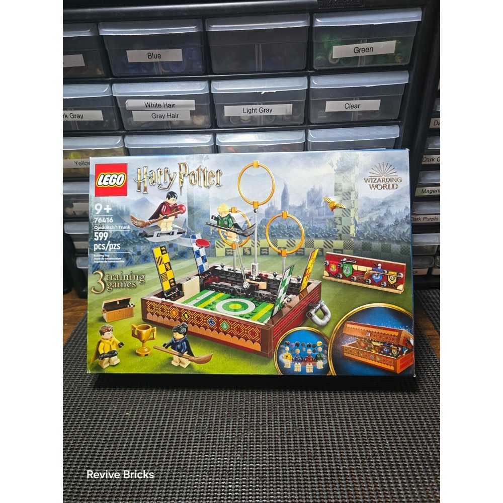 LEGO Harry Potter: Quidditch Trunk (76416) Brand New Factory Sealed Damaged Box
